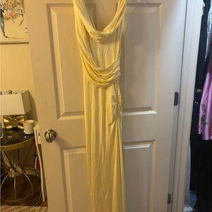 Free People Maxi Dress in Vibrant Yellow